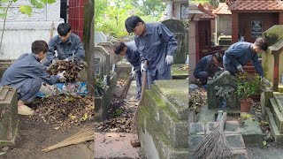 A Journey Through Forgotten Cemeteries To Restoring Abandoned Graves  Clean Up For Free [upl. by Porcia]