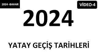 2024 YATAY GEÇİŞ TARİHLERİ 2024 BAHAR DÖNEMİ GEÇİŞ TARİHLERİ YATAY GEÇİŞ VİDEO4 [upl. by Nujra]