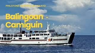 Ferry from Balingoan to Camiguin  MV Maayo  Timelapse  Philippines [upl. by Relyc725]