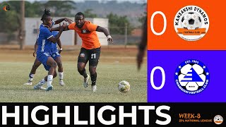 WEEK8 MATCH HIGHLIGHTS  KANSANSHI DYNAMOS VS CHAMBISHI ZPL NATIONAL LEAGUE [upl. by Kain]