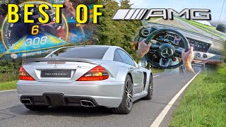 TOP 16  FASTEST AMG cars  100200 on AUTOBAHN [upl. by Shumway]