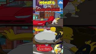 🚗 Homero Conduce un LAMBORGHINI 145 [upl. by Ash]