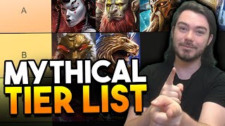 Mythical TIER LIST  These are THE BEST CHAMPIONS in the Game  Raid Shadow Legends [upl. by Lyndy699]