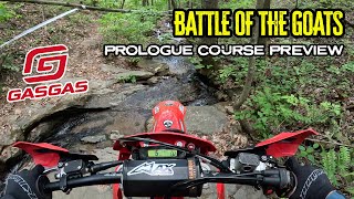 FIRST RIDE on 2024 GAS GAS EC300  Battle of the Goats Prologue Course Teaser wMax Gerston [upl. by Atteloiv634]