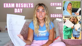 EXAM RESULTS DAY Vlog The Most Emotional Day Ive Ever Had  Rosie McClelland [upl. by Aribold]