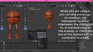 Breakdowner in blenderTweener in Maya for free with extraspush and rest Blender tutorial [upl. by Zerdna403]