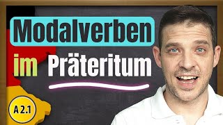 All German Modal Verbs in Simple Past Präteritum [upl. by Cormier]