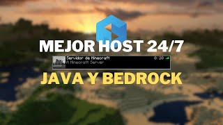 😎​CREA TU SERVIDOR DE MINECRAFT GRATIS 247  MINECRAFT JAVA Y BEDROCK 112  121⭐​ [upl. by Eskil]