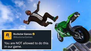 I Tried “The Forbidden Stunt” In GTA 5 [upl. by Reena]