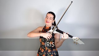 Iris  The Goo Goo Dolls  Electric Violin Cover  Barbara Krajewska [upl. by Cagle]