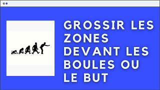 Grossir les zones devant les boules ou le but en pétanque  Tuto 2020 [upl. by Chinua568]