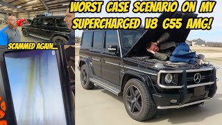 I got SCAMMED again on my Mercedes G55 AMG Oil consumption cause is worst case scenario [upl. by Middendorf543]