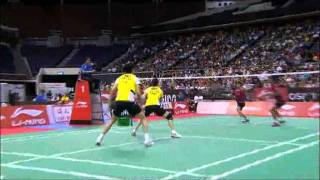 SF  XD  Zhang NanZhao Yunlei vs Tantowi AhmadLiliyana Nasir  2011 Li Ning Singapore Open [upl. by Nnuahs]