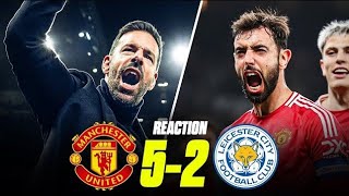 🔥VAN NISTELROOY SENDS CLEAR MESSAGE TO UNITED quotAMORIM NOT NEEDEDquot AFTER 52 THRASHING OF LEICESTER🔥 [upl. by Kinsman]