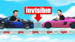 GTA 5 INVISIBLE Face To Face Challenge [upl. by Lynde394]