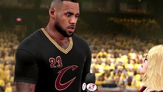 NBA 2K16  2016 NBA Finals Cavaliers vs Warriors Game 7 [upl. by Waugh]