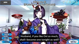 FateGrand Order Shuten Doujis Voice Lines with English Subs [upl. by Frodin]