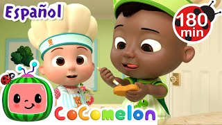 Cocino para mi mami  Canciones Infantiles  Caricaturas para bebes  CoComelon en Español [upl. by Fionna817]