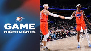 OKC Thunder at LA Clippers  Game Highlights  November 2 2024 [upl. by Zimmermann]