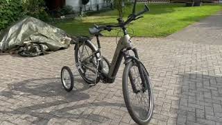 eBike Cube Fahrrad mit Swinging Wheels [upl. by Eisnil598]