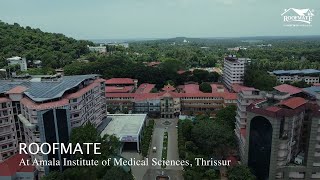 Roofmate  Amala Institute of Medical Sciences Thrissur  Sandwich Roofing Sheet [upl. by Anuahsal]