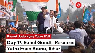 Bharat Jodo Nyay Yatra Rahul Gandhis Yatra In Purnia Bihar  Rahul Gandhi Speech  Congress Yatra [upl. by Scoter]