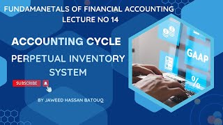 FFA Lecture 14 Accounting Cycle for Trading BusinessPerpetual Inventory System  ICMAP [upl. by Elyac]