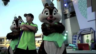 Chip and Dale Get Crunk in Tomorrowland Walt Disney World [upl. by Ahtilat20]