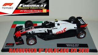 Formula 1 Machine Collection 126 Haas VF18 Ferrari Kevin Magnussen 2018 [upl. by Atinaw48]