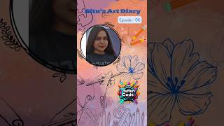 Ritus Art Diary EP06 😍youtubedrawingartlifebehencodeshortvideoshortsloveArtByRitu18 [upl. by Merfe]