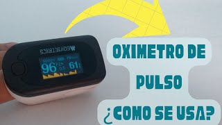 ✔️ OXIMETRO DE PULSO ¿Cómo funciona ¿Cómo interpretar los valores  ENFERMERIA [upl. by Corotto685]