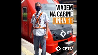 Viagem na cabine da Linha 11Coral [upl. by Iruy83]