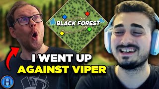 I Went Up Against Viper on 4v4 Black Forest  AoE2 [upl. by Roper757]