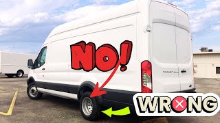 WRONG VAN FOR EXPEDITING  Best 3 vans for Expediting [upl. by Dlawso]