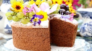 How To Make Soft Chocolate Sponge Cake [upl. by Atiuqcir]