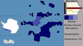 Evolução Territorial do Primeiro Estado Imperial Rebanês [upl. by Bouley921]