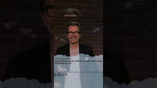 Gary Oldman Reading Mean Tweet 😱🤣 shorts [upl. by Dimmick]