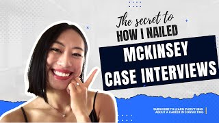 THIS Method improved my case interview success rate by 90  McKinsey consultant tip sharing [upl. by Nnayd]