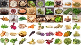 List of Vegetables 100 Vegetables Names with Helpful Pictures [upl. by Perren]