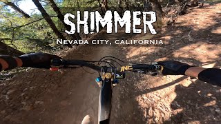 MTB Nevada City CA  Shimmer  Parliament Trails [upl. by Yensehc]