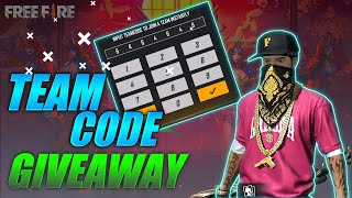 Free Fire Live Giveaway  Ff Live Team Code  Ff Live Giveaway himulive007 [upl. by Htrahddis]