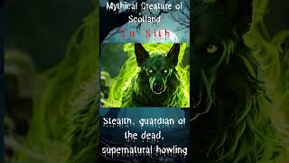 Mythical Creature Cu Sith The Phantom Hound of the Highlands mythicalcreatures mythicalcreature [upl. by Kramal]