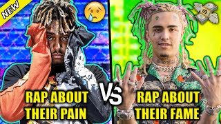 RAPPERS THAT RAP ABOUT THEIR PAIN VS RAPPERS THAT RAP ABOUT THEIR FAME [upl. by Haily]