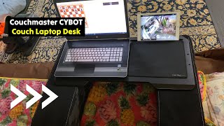 Couchmaster CYBOT Tested Couch Laptop Desk with Tablet Holder 🟡 Gadgetify [upl. by Marthe91]