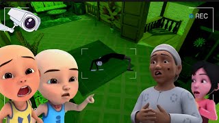 TEREKAM CCTV Penampakan Hantu Kayang dirumah Upin Ipin Takut [upl. by Akel]