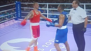 🔴Olympics2024 🇨🇺ARLEN LOPEZ VS 🇹🇷KAAN AYKUTSUN 80KG LIGHT HEAVYWEIGHT DIV Cuba Turkey [upl. by Krista]