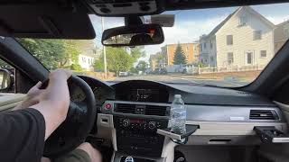 BMW 335iS single turbo ride along [upl. by Ellerrehc]