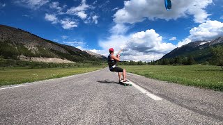 Kite skate Mountains Road 30May2020 [upl. by Clorinda898]