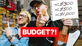 Buying a bass UNDER 1000 3 budgets to consider [upl. by Ueihttam]