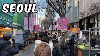 Myeongdong Walking Tour Seoul City Korea 4k City Tour [upl. by Ing]